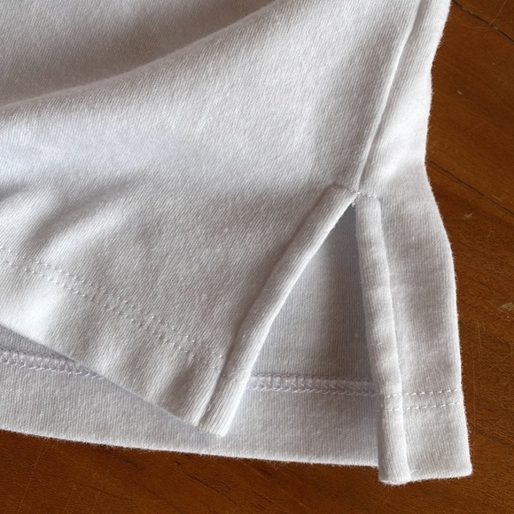 Vicki Wayne 3/4 Sleeve V-Neck White Tee Shirt. size Large. - Picture 6 of 6